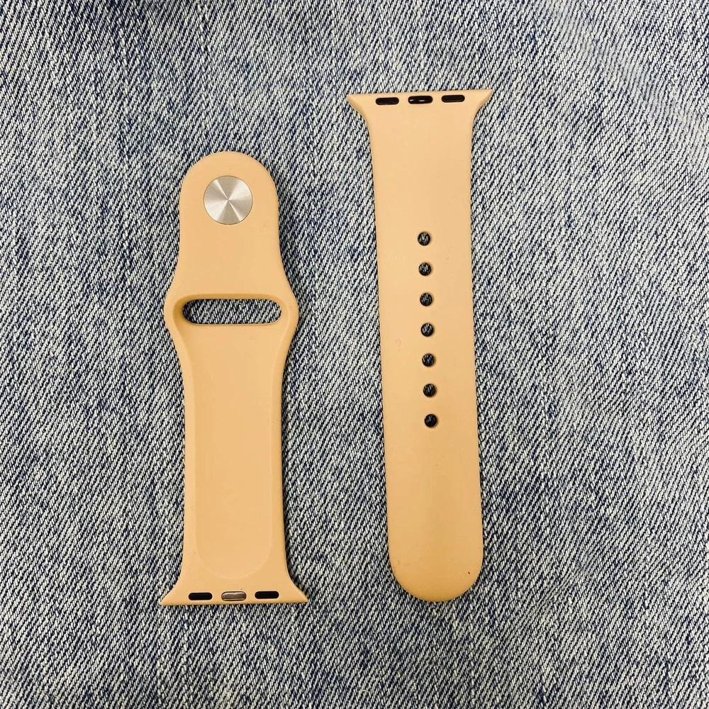 42/44mm ML Apple Watch Band Solid Beige NEW Smart Watch Accessory